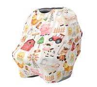 Car Seat Cover | Breathable Breastfeeding Cover - Multi-Purpose Soft Nursing for Breastfeeding, Baby Carseat Canopy, Breathable Stroller