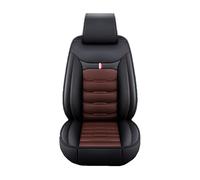 Car Seat Cover for Alfa Romeo Junior 2024 2025, Seat Covers Waterproof Leather, Full Set 5-seater, Airbag Compatible, Wear resistant, black-brown