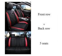 Car Seat Cover For CRV For Fit For Jazz For Accord For Civic For Odyssey For Pilot For Vezel For Stream For Shuttle CAR Car Seat Protectors Car Seat Covers(Black Red 4pcs)