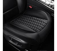 Car Seat Cover for Hyundai i20 Elite i30 Elantra i40 iX20, Non Slip Breathable Comfort Protector, Universal Leather Cushion Driving, 4 Seasons Full Cover Cushion,Black