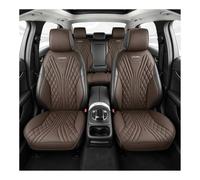Car Seat Cover for N issan Pathfinder 2013-2024 | Front and Rear Seat Cover Set, Leather Material, Easy to Clean, Easy to Install, All-Season, Side Airbag Compatible