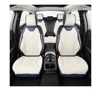 Car Seat Cover for N issan Pathfinder 2013-2024 | Front and Rear Seat Cover Set, Leather Material, Easy to Clean, Easy to Install, All-Season, Side Airbag Compatible