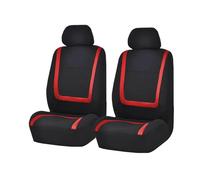 Car Seat Cover For Peugeot 508 207 307 407 3008 206 2008 208 Sw 308 107 301 408 5008 4008 Car Seat Covers Seat Protector(2Seats-Red)