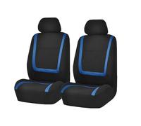 Car Seat Cover For Peugeot 508 207 307 407 3008 206 2008 208 Sw 308 107 301 408 5008 4008 Car Seat Covers Seat Protector(2Seats-Blue)