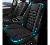 Car Seat Cover for Tesla Model Y 2021-2023, Luxury Car Seat Cushion Memory Foam Cushion Soft Driver Seat Pad with Whole Back Support,Black