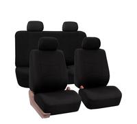Car Seat Cover for VW Beetle Cabriolet/Beetle Cabriolet Design 2011-2019, Car Seat Covers Full Set Seat Covers Car NonSlip Breathable Front Back Seat Covers Protector Accessories,L Black