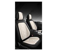 Car Seat Cover Leather For All Models For Captur For Logan For Kadjar For Trafic For Scenic For Armrest For Megane Car Seat Protectors Car Seat Covers(Black white)