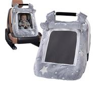 Car Seat Cover, Mesh Window Stroller Canopy, Breathable Protection Cover, Design Shade, Universal Fit Carrier, for Outdoor Walking School Shopping Travel Use 11.81 inches Cotton