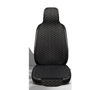 Car Seat Cover Protector for Mitsubishi Lancer 2006-2016, Front Rear Full Set Car Seat Protector Cushion Linen Fabric Anti-slip Car Accessories,E/Black-Gold-Fixed headrest