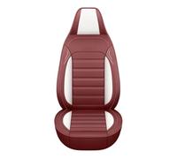 Car Seat Cover Sets 1 PCS PU Leather Universal Car Seat Covers For Changan Unit For Lancer X For Dodge For Caliber For Dongfeng For Mage Car Seat Cover(Red white)