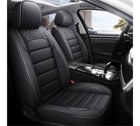 Car Seat Cover Sets 5 Seats Comfortable PU Leather Car Seat Covers Set Thick Sponge Lining Soft Breathable Fabric Full Protection Enjoy Driving Seat Covers(Black)