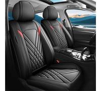 Car Seat Cover Sets Five-Seat Car Seat Covers Full Wrap Simple Design Multiple Color Options Universal Fit For Most Cars Car Seat Covers(Black)