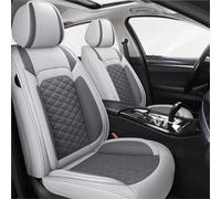 Car Seat Cover Sets Five-seat Car Seat Covers Honeycomb Mesh Design, Stylish Appearance Suitable For Most Vehicles Car Seat Cover Set(Gray)