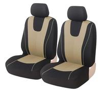 Car Seat Cover Sets for Audi A3 / S3 / RS3 RS 3 8Y 8YA 8V 8P 8PA 8L 8LA, Airbag Compatible Breathable Protectors Side Airbag Compatible Seat Accessories,D/Beige