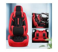 Car Seat Cover Sets For Mazda 3 CX-5 2 5 6 CX-3 CX-4 CX-7 CX-9 RX-8 CX-30 CX-50 Universal Car Seat Covers Seat Covers for Car Seat(Black Red+cushion)