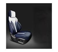 Car Seat Cover Sets For Nissan For Tiida For March For X Trail T32 For Qashqai J11 For Teana J32 Car Seat Covers Seat Covers for Car Seat(5PCS-Blue white)