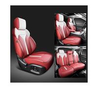 Car Seat Cover Sets For Nissan For Tiida For March For X Trail T32 For Qashqai J11 For Teana J32 Car Seat Covers Seat Covers for Car Seat(5PCS-Red white)