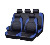 Car Seat Cover Sets for Renault Captur II I/Captur E-TECH 2.Gen/1.gen 2013 2014 2015 2016 2017 2018 2019 2020-2025, Full Leather NonSlip Waterproof Breathable Seat Cushion Protector,Blue