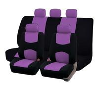 Car Seat Cover Sets for Seat Cupra Formentor 1.5 TSI ACT, 5 Seats Full Surround Seat Protector Comfortable and Breathable Interior Accessories,F-Purple