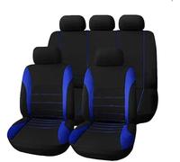 Car Seat Cover Sets for Seat Cupra Formentor 1.5 TSI Act, 5 Seats Full Surround Seat Protector Comfortable and Breathable Interior Accessories,B-Blue