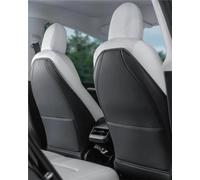 Car Seat Cover Sets For Tesla For Model 3 /Y 2017-2025 Back Seat Cover 2PCS Seat Back Kick Protector Backseat Kick Mats For Kids Extra Organizer Pocket Car Seat Protectors
