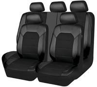 Car Seat Cover Sets for Toyota Yaris Hybrid 2020-2025,Leather Front Back Full Surround Protectors Pad Breathable Waterproof Universal Interior Accessories,F