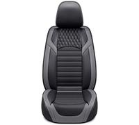 Car Seat Cover Sets for VW Golf 6 Variant/Station Wagon 2009-2013, Full Sets PU Leather Seat Front Rear Cushion Waterproof Protector Accessories,D/Grey