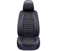 Car Seat Cover Sets for VW Golf 6 Variant/Station Wagon 2009-2013, Full Sets PU Leather Seat Front Rear Cushion Waterproof Protector Accessories,B/Blue