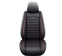 Car Seat Cover Sets Full Coverage Pu Leather Car Seat Covers For BYD For ATTO 3 For Dolphin For Seal For Song PLUS Ora 03 Pro Sea For Lion 07 Car Seat Covers(Black Red 1 Seat)