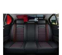 Car Seat Cover Sets Full Coverage Pu Leather Car Seat Covers For Dacia For Duster For Sandero For Clio For Fiat For Panda For Lancia For Seat For Arona For Cors Car Seat Cover(Red 1 Back Row)