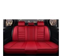 Car Seat Cover Sets Full Coverage Pu Leather Car Seat Covers For Mercedes B-Class W245 W246 W242 W247 B-Klasse B180 B200 B250 B250E Car Seat Covers(Red Only Back Row)