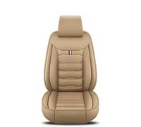 Car Seat Cover Sets Full Coverage Pu Leather Car Seat Covers For Mercedes B-Class W245 W246 W242 W247 B-Klasse B180 B200 B250 B250E Car Seat Covers(Beige 1 Seat)