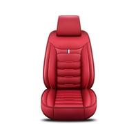 Car Seat Cover Sets Full Coverage Pu Leather Car Seat Covers For Mercedes B-Class W245 W246 W242 W247 B-Klasse B180 B200 B250 B250E Car Seat Covers(Red 1 Seat)