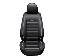 Car Seat Cover Sets Full Coverage Pu Leather Car Seat Covers For SEAT For Leon For Arona Ateca For Tarraco For Ibiza For Alhambra Seat Covers(Black White 1 Seat)