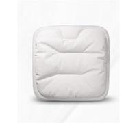 Car Seat Cover Sets Non-slip Car Leather Cushion Soft Good Breathability Ventilated Four-season Universal Cotton Auto Seat Drive Car Seat Covers(White-cushion)