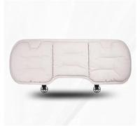 Car Seat Cover Sets Non-slip Car Leather Cushion Soft Good Breathability Ventilated Four-season Universal Cotton Auto Seat Drive Car Seat Cover(White-rear)