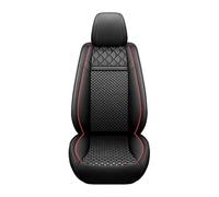 Car Seat Cover Sets PU Leather Car Seat Covers For Dodge For Caliber For Dongfeng For Mage For Exeed Tx For Bmw X3 G45 For Dacia For Duster 2024 Car Seat Covers(Black Red 4pcs,A)