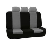 Car Seat Cover Sets Rear Bench Car Seat Covers Composite Fabric Split Back Protector, Interior Universal Szie(Gray)