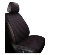 Car Seat Cover Sets Universal Flax Car Seat Cover Front Rear Cushion Comfortable Breathable Protector Mat Four Season Pad(Red)