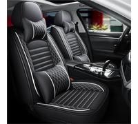 Car Seat Cover Sets Universal Full Coverage Car Seat Cover For CHRYSLER All Models 300C 200 For Grand Voyager For Pacifica Car Seat Cover Set(B Black White)