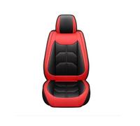 Car Seat Cover Universal PU Leather Car Seat Covers For Mercedes C Class WAth W203 W204 W205 A205 C204 C205 SAth S203(Black RED)