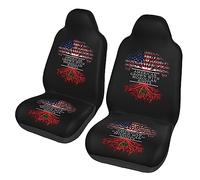Car Seat Covers American Grown With Morocco Roots Car Seat Protector Universal Auto Seats Cover Durable Front Cars Seats Cover For Trucks Cars Suv 52X138CM