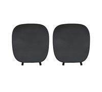 Car Seat Covers Auto Protective Cushion Accessories For Corolla For Yaris For Aygo For Prius For RAV4 For Crown For CHR For Camry For Auris For Verso Car Seat Covers Full Set(2Pcs Black-1)
