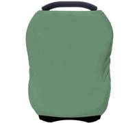 Car Seat Covers Baby - Multi-use Cover Carseat Canopy, Breathable Breastfeeding Cover, Car Seat Covers for Bbies, Boys & Girls Shower Gifts (Light Green)