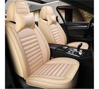 Car Seat Covers Car Seat Cover Leather For Captur For Logan For Kadjar For Trafic For Scenic For Armrest For Megane(Beige,Deluxe)
