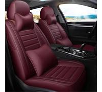 Car Seat Covers Custom Car Seat Cover 5 Seat Leather For Cadillac For ATS SRX CTS XTS ATSL CT6 XT5 Car Seat Cover Protection Interior Accessories(Wind Red,Luxury)