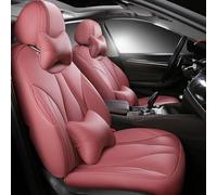 Car Seat Covers Custom Car Seat Cover 7 Seats For Chrysler For Grand For Voager 2013 Accessories Decoration Car Seat Covers Full Set(PINK LUX)