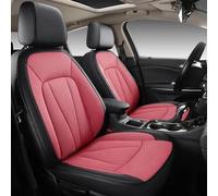 Car Seat Covers Custom Car Seat Cover Set Leather For Subaru For Forester B9 For Tribeca XV For Impreza For Legacy For Outback Interior Accessories Car Seat Cushion Cover(Pink,Standard)