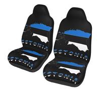 Car Seat Covers Estonian Estonians Flag Map Car Seat Protector Durable Auto Seats Cover Accessories Front Cars Seats Cover For Front Seats Fit Most Cars Trucks 52X138CM