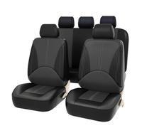 Car Seat Covers Fit for Daewoo Leganza Sedan 1997 1998 1999 2000 2001 2002, PU Leather Car Seat Cover Set, Waterproof, Non-Slip, and Breathable,Grey